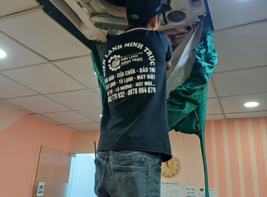Vệ sinh máy lạnh tại quận 1