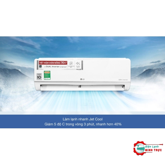 Máy lạnh LG 1HP Inverter V10ENW